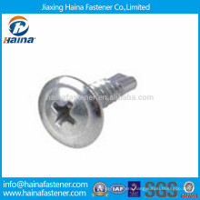 4.8 grade Carbon steel zinc plated roofing head self drilling screw